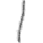 Fleischmann 9119 N Gleis (ohne Bettung) Zahnstange, flexibel 222mm