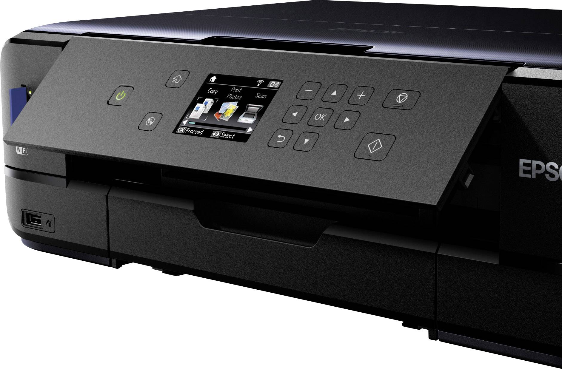 Epson Expression Premium XP-900 Farb Tintenstrahl Multifunktionsdrucker A4 Drucker, Scanner, Kopierer USB, WLAN, Duplex