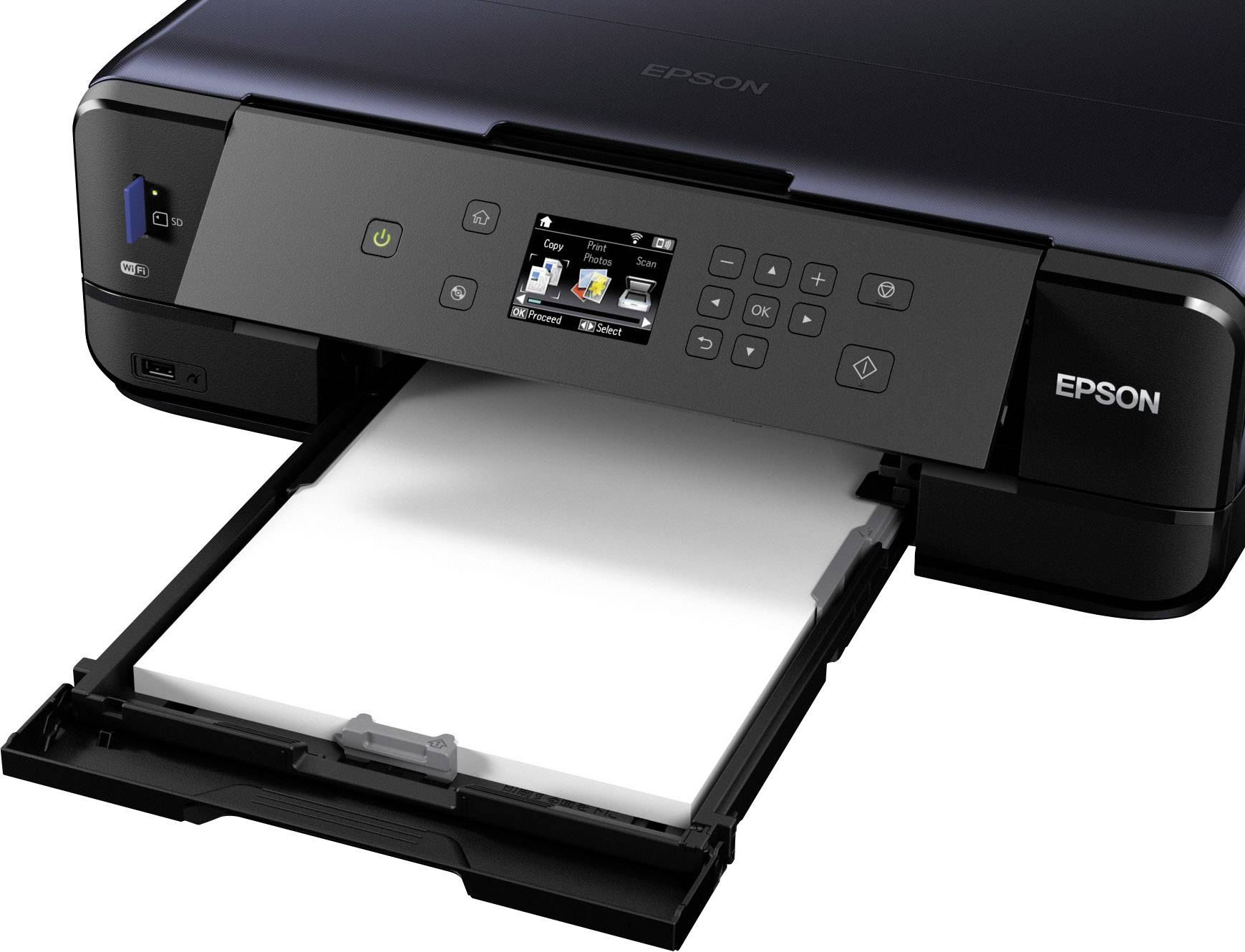 Epson Expression Premium XP-900 Farb Tintenstrahl Multifunktionsdrucker A4 Drucker, Scanner, Kopierer USB, WLAN, Duplex