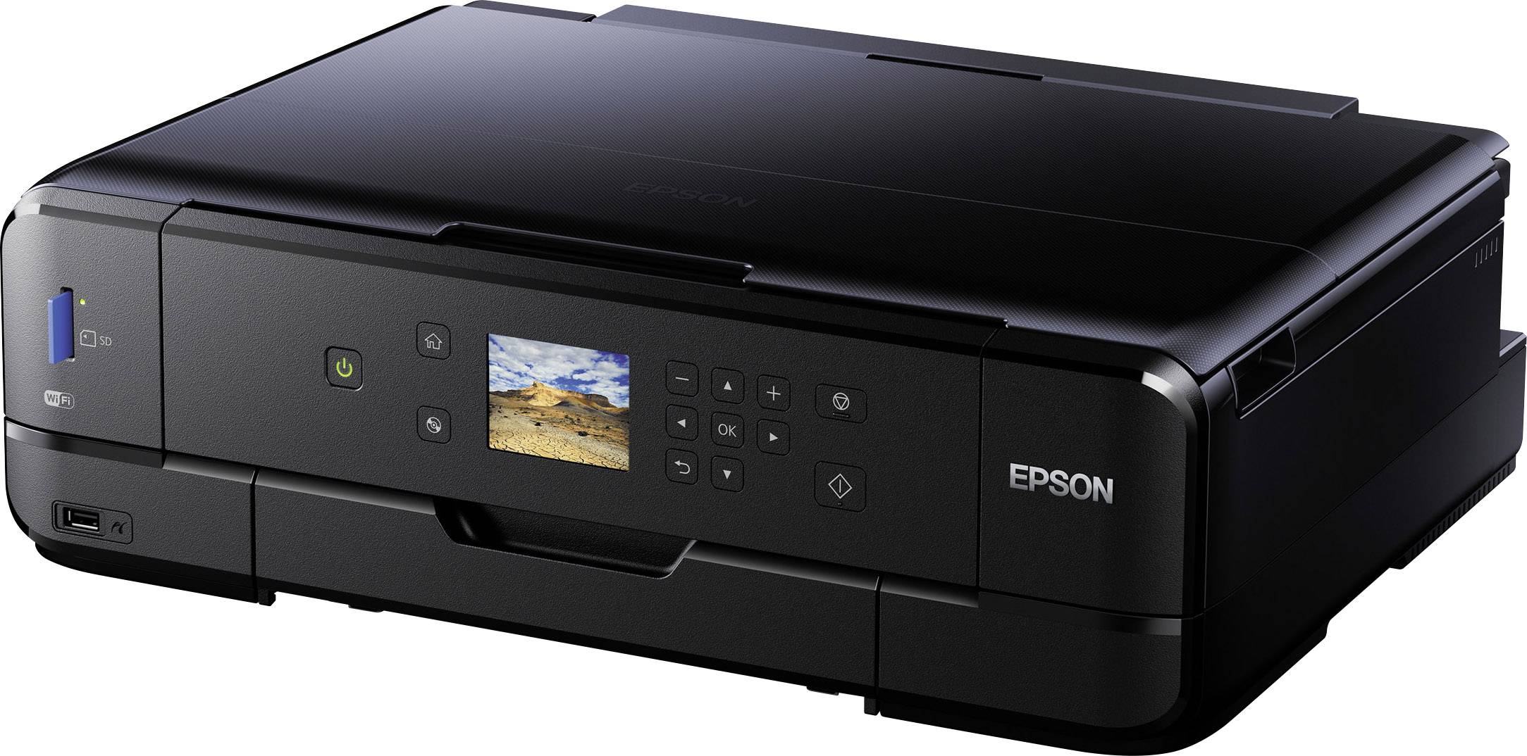 Epson Expression Premium XP-900 Farb Tintenstrahl Multifunktionsdrucker A4 Drucker, Scanner, Kopierer USB, WLAN, Duplex