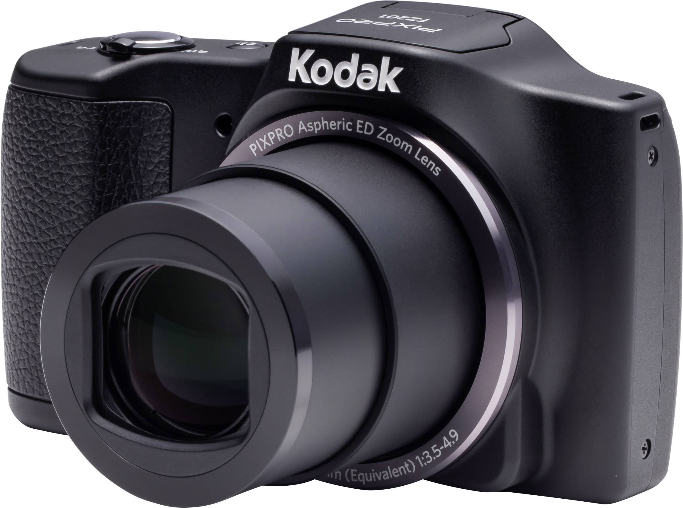 Kodak FZ-201 Digitalkamera 16 Megapixel Opt. Zoom: 20 x Schwarz inkl. Akku