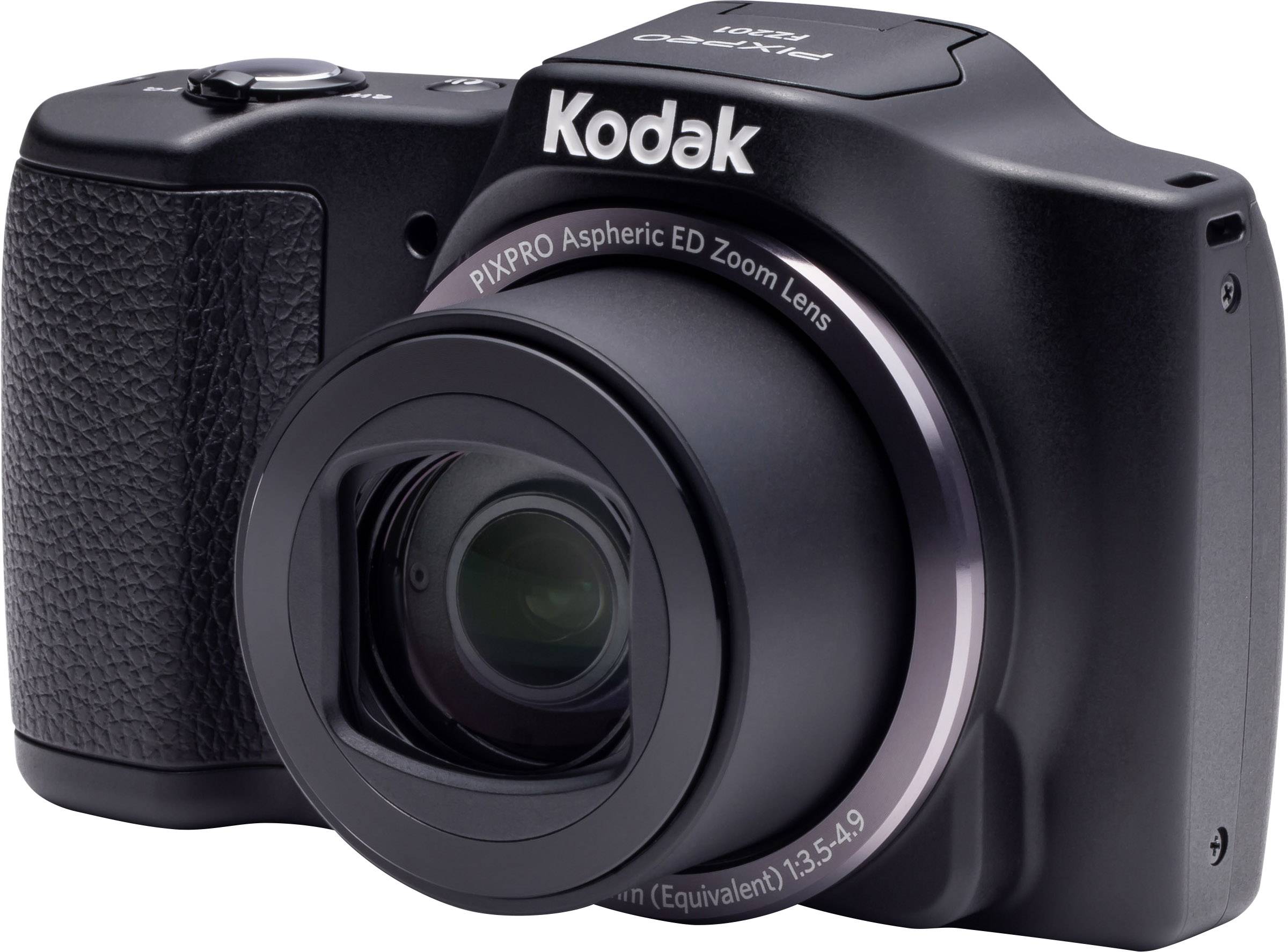 Kodak FZ-201 Digitalkamera 16 Megapixel Opt. Zoom: 20 x Schwarz inkl. Akku