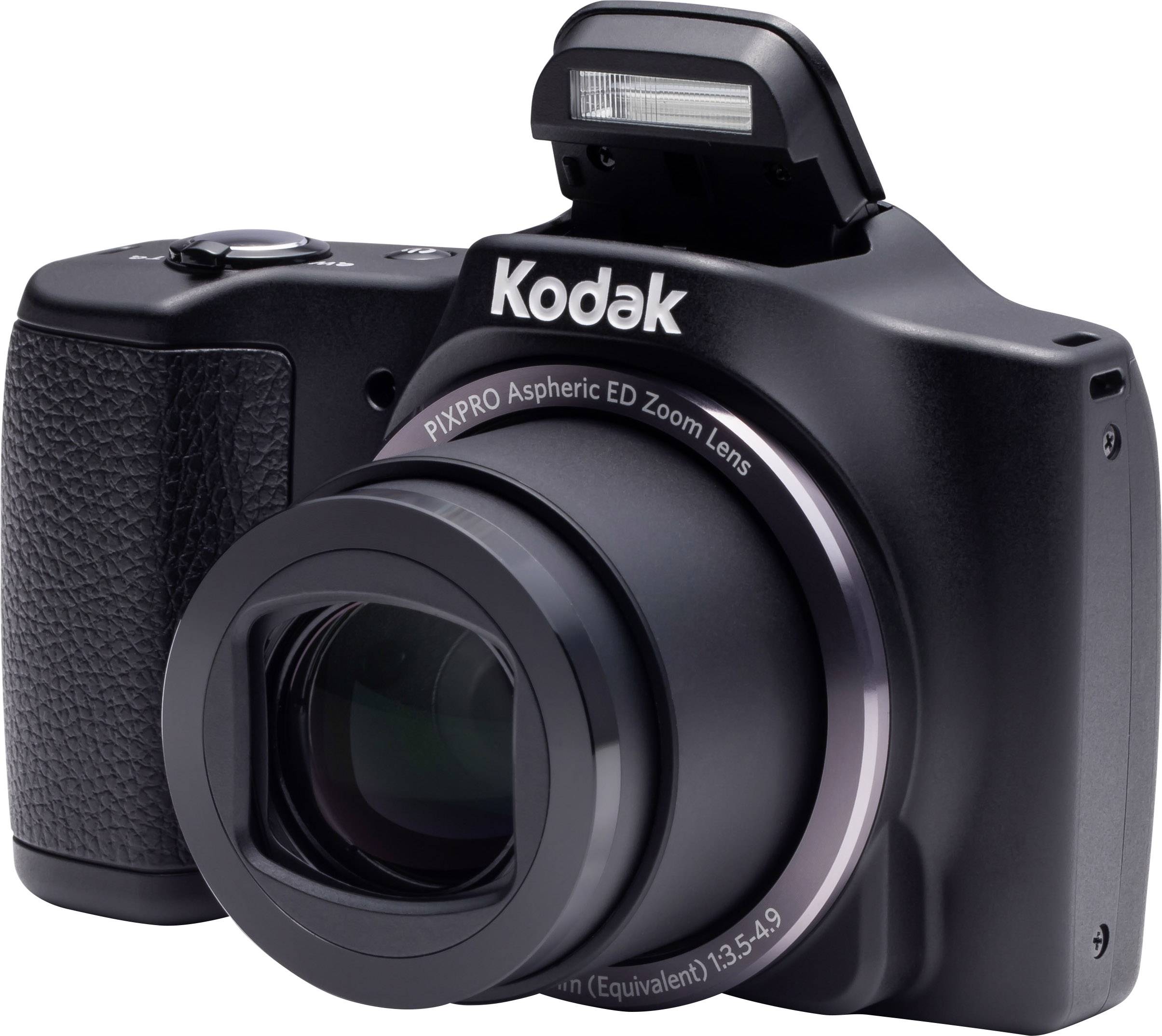 Kodak FZ-201 Digitalkamera 16 Megapixel Opt. Zoom: 20 x Schwarz inkl. Akku