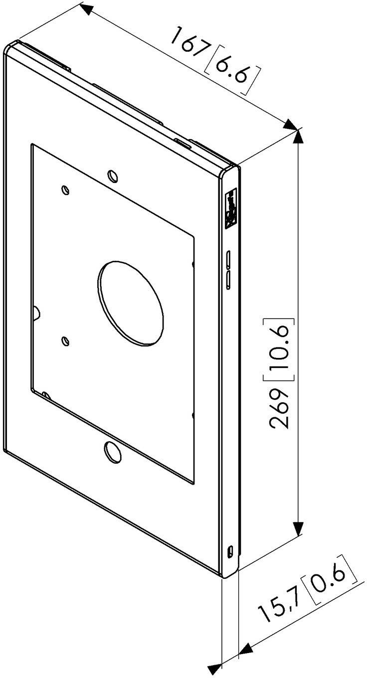 Vogel's PTS 1225 iPad Universalhalterung Silber Passend für Apple-Modell: iPad mini 4