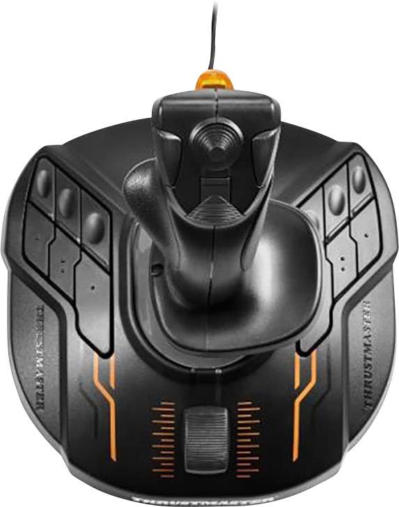 Thrustmaster T16000M FCS Flightstick Joystick USB PC Schwarz, Orange