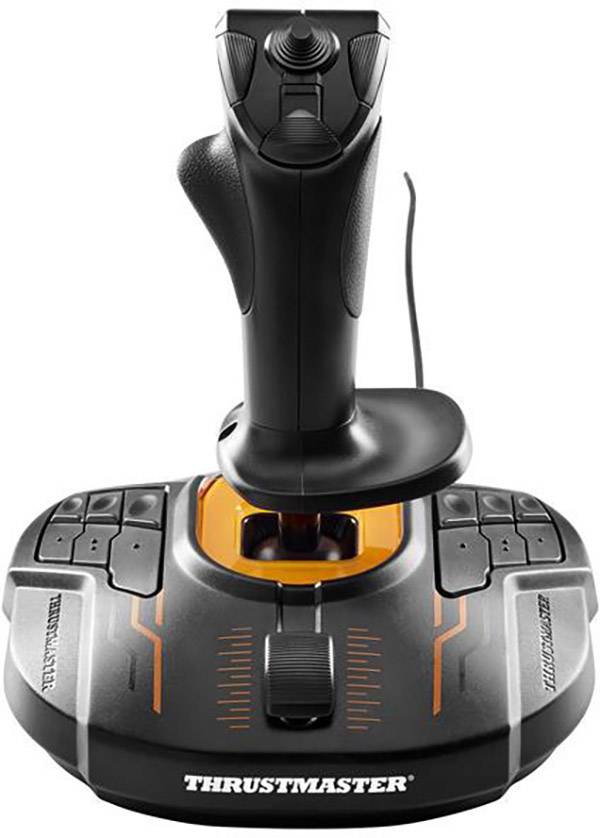 Thrustmaster T16000M FCS Flightstick Joystick USB PC Schwarz, Orange