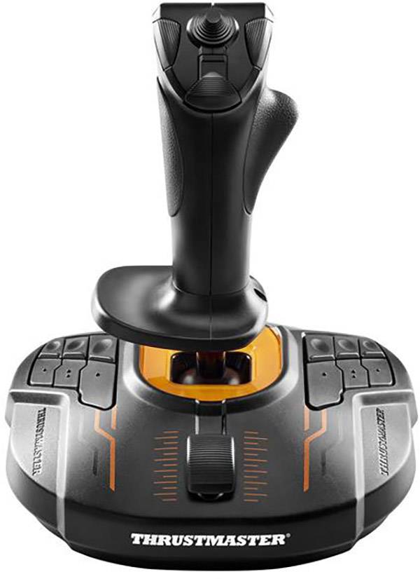 Thrustmaster T16000M FCS Flightstick Joystick USB PC Schwarz, Orange