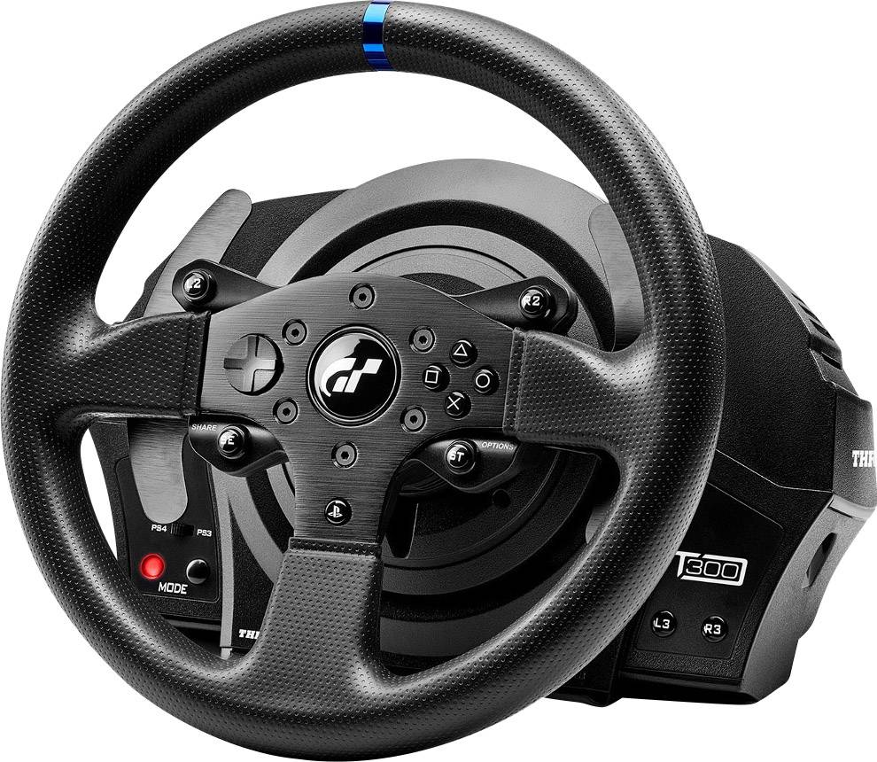 Thrustmaster TM T300 RS Gran Turismo Edition Lenkrad USB PC, PlayStation 5, PlayStation 4, PlayStation 3 Schwarz inkl. Pedale