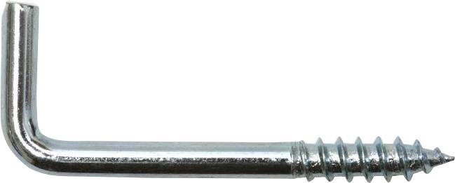 SWG 23914180 Schraubhaken gerade 3,3 x 40 / 15, verzinkt 40mm Stahl verzinkt 6St.