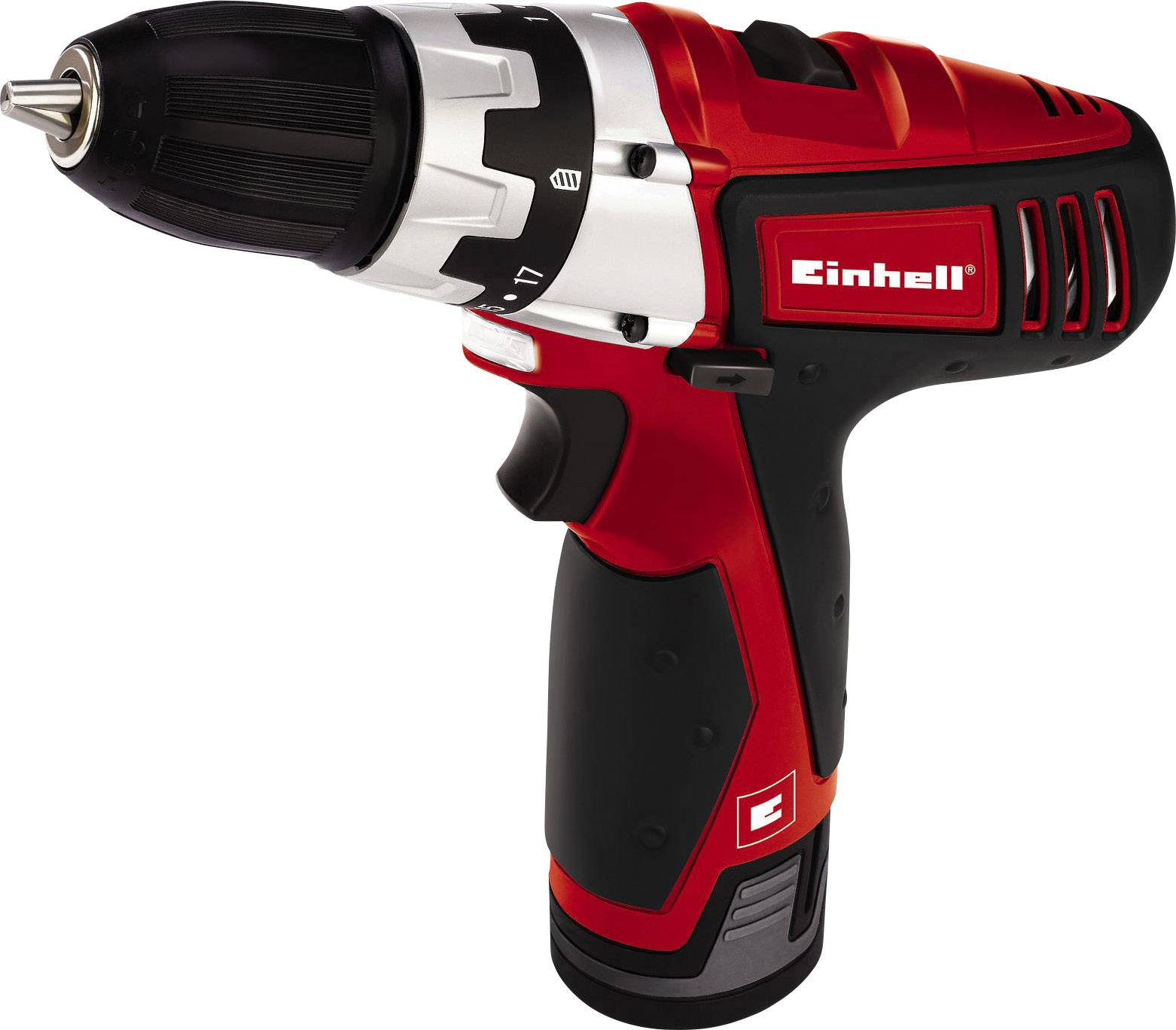Einhell TE-TK 12 Li Akku-Bohrschrauber 12V 1.3Ah Li-Ion inkl. Akku-Multitool, inkl. Akku-Lampe, inkl. 2. Akku