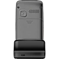 Telme X200 Senioren-Klapp-Handy mit Ladestation, SOS Taste Spacegrau Telme X200 Senioren-Klapp-Handy mit Ladestation, SOS Taste Spacegrau