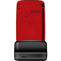 Telme X200 Senioren-Klapp-Handy mit Ladestation, SOS Taste Rot Telme X200 Senioren-Klapp-Handy mit Ladestation, SOS Taste Rot