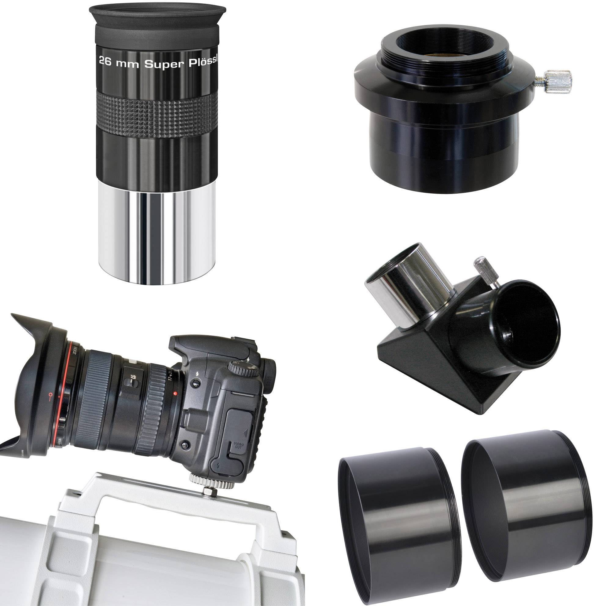 Bresser Optik Messier AR-127S/635 EXOS-2/EQ5 Hexafoc Linsen-Teleskop Äquatorial Achromatisch Vergrößerung 24 bis 254 x