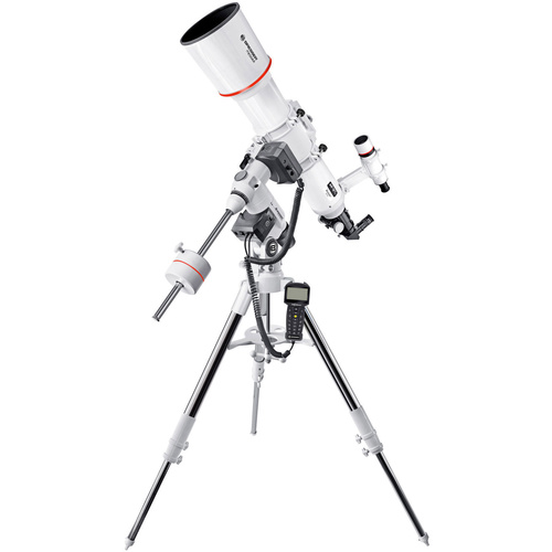 Bresser Optik Messier AR-127S/635 EXOS-2 GoTo Hexafoc Linsen-Teleskop Äquatorial Achromatisch Vergrößerung 24 bis 254 x