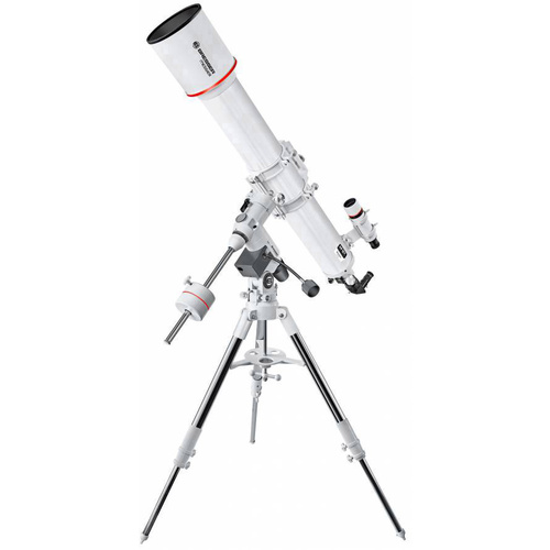 Bresser Optik Messier AR-127L/1200 Hexafoc EXOS-2/EQ5 Linsen-Teleskop Äquatorial Achromatisch Vergrößerung 46 bis 254 x