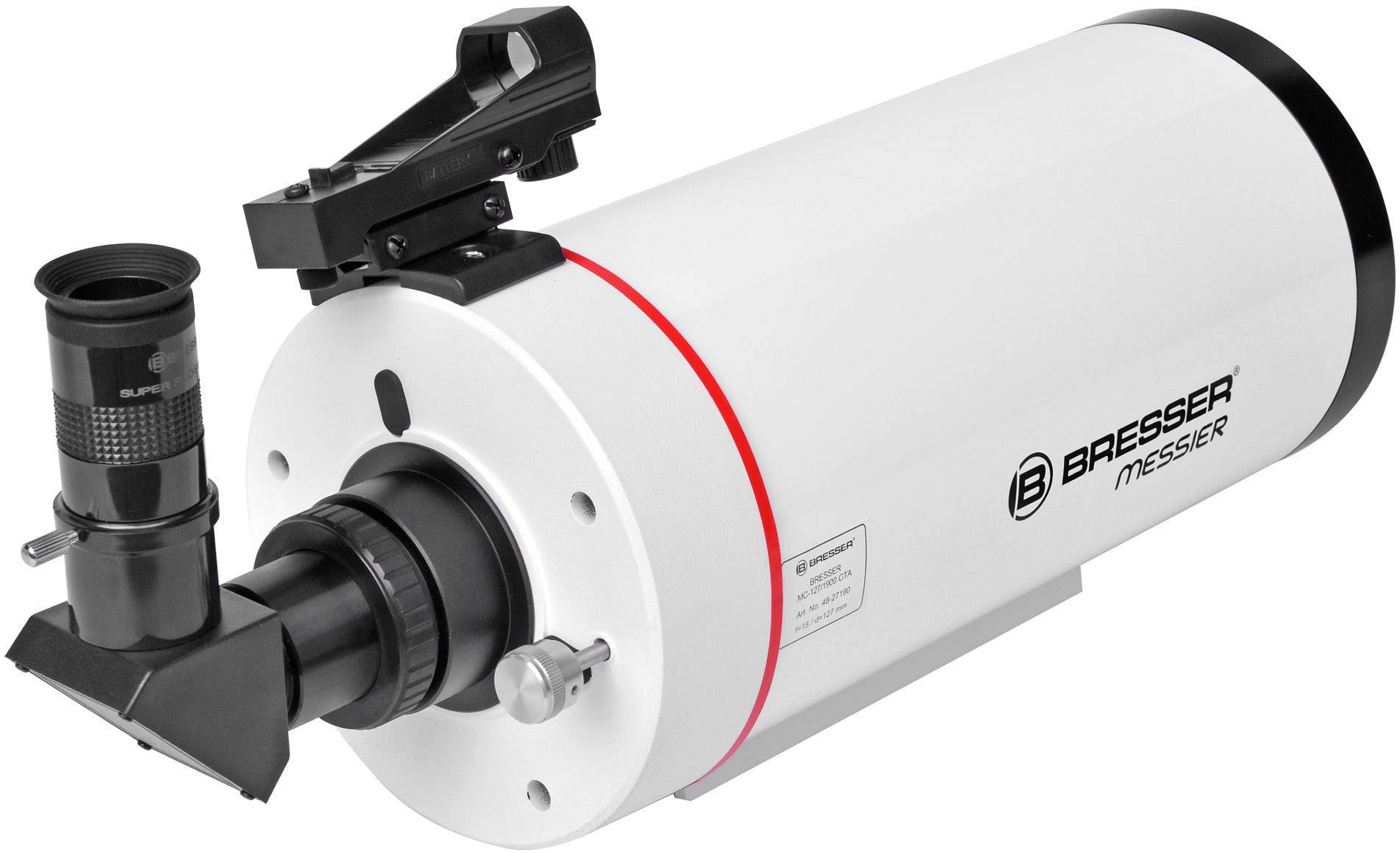 Bresser Optik Messier MC-127/1900 OTA Spiegel-Teleskop Katadoptrisch Vergrößerung 18 bis 254 x
