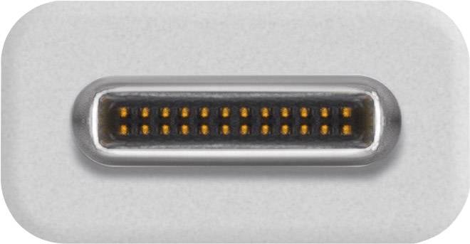 Goobay USB 2.0 Adapter [1x USB-C® Stecker - 1x USB 2.0 Buchse Micro-B] 0.00 m