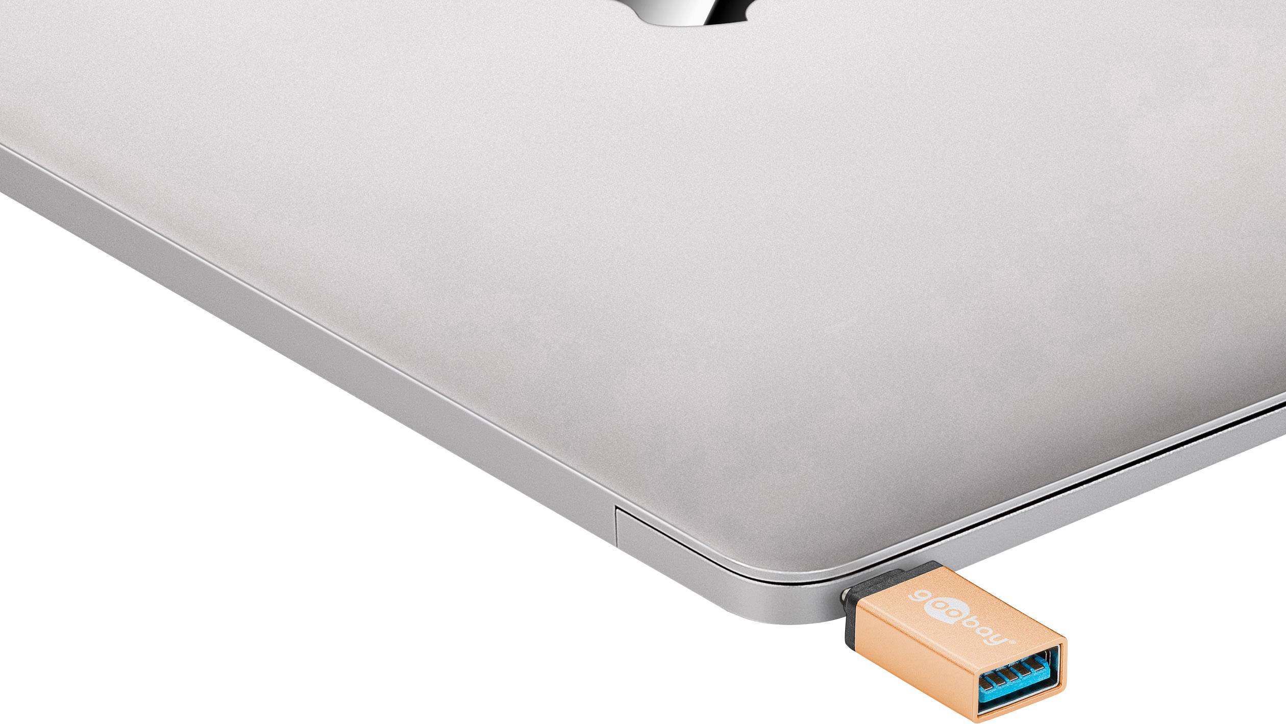Goobay USB 2.0 Adapter [1x USB-C® Stecker - 1x USB 3.2 Gen 1 Buchse A (USB 3.0)] 0.00 m