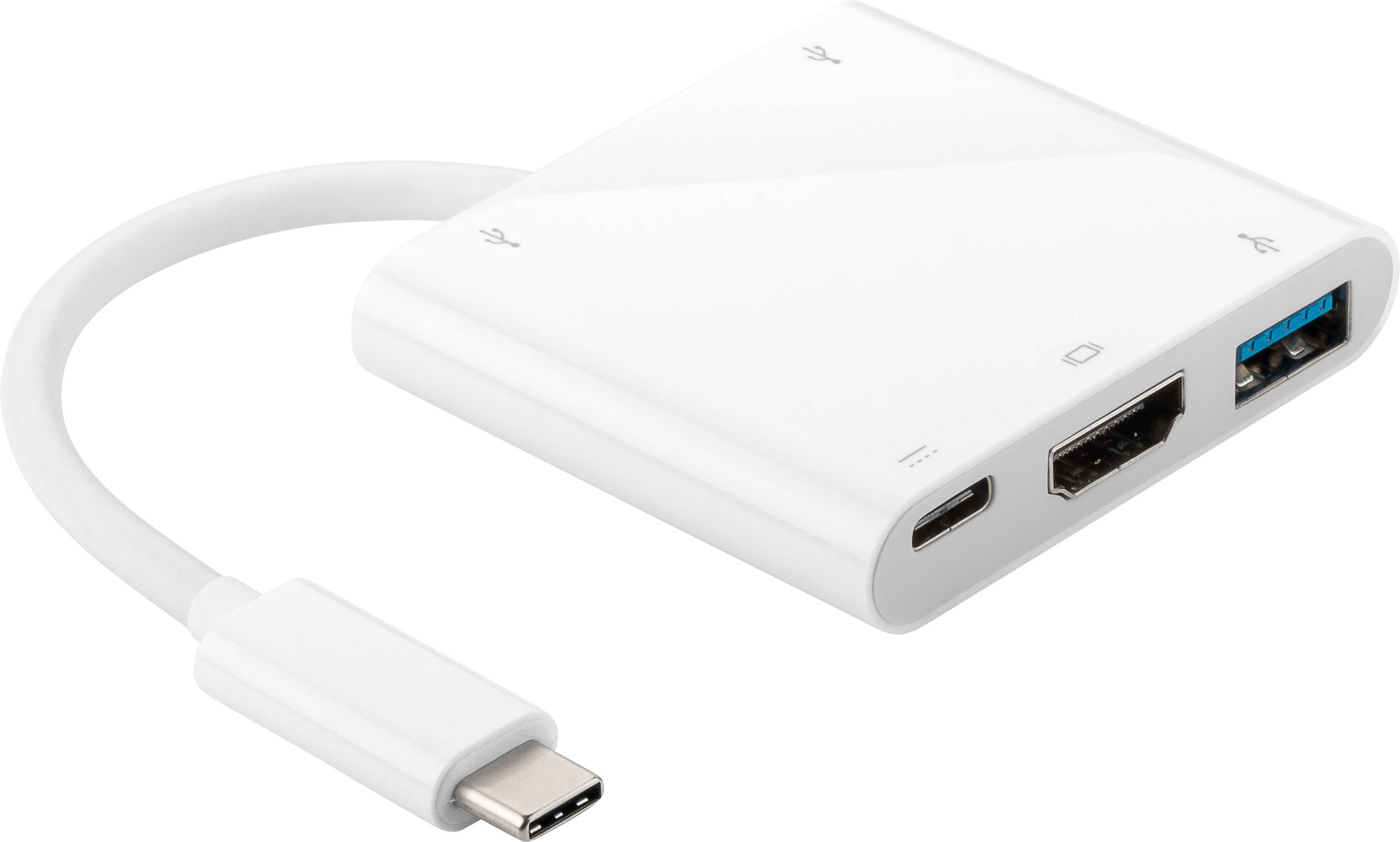 Goobay USB-C™ Multiport Adapter (HDMI, 2x USB 2.0, 1x USB 3.0, USB-C™)