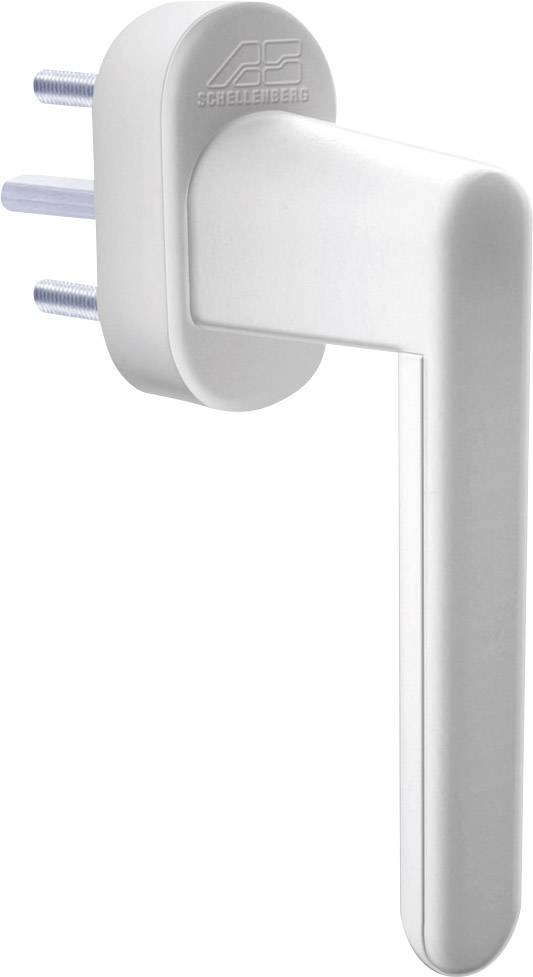 Schellenberg Fenstergriff mit Alarm Weiß 115 dB 46501 37 mm