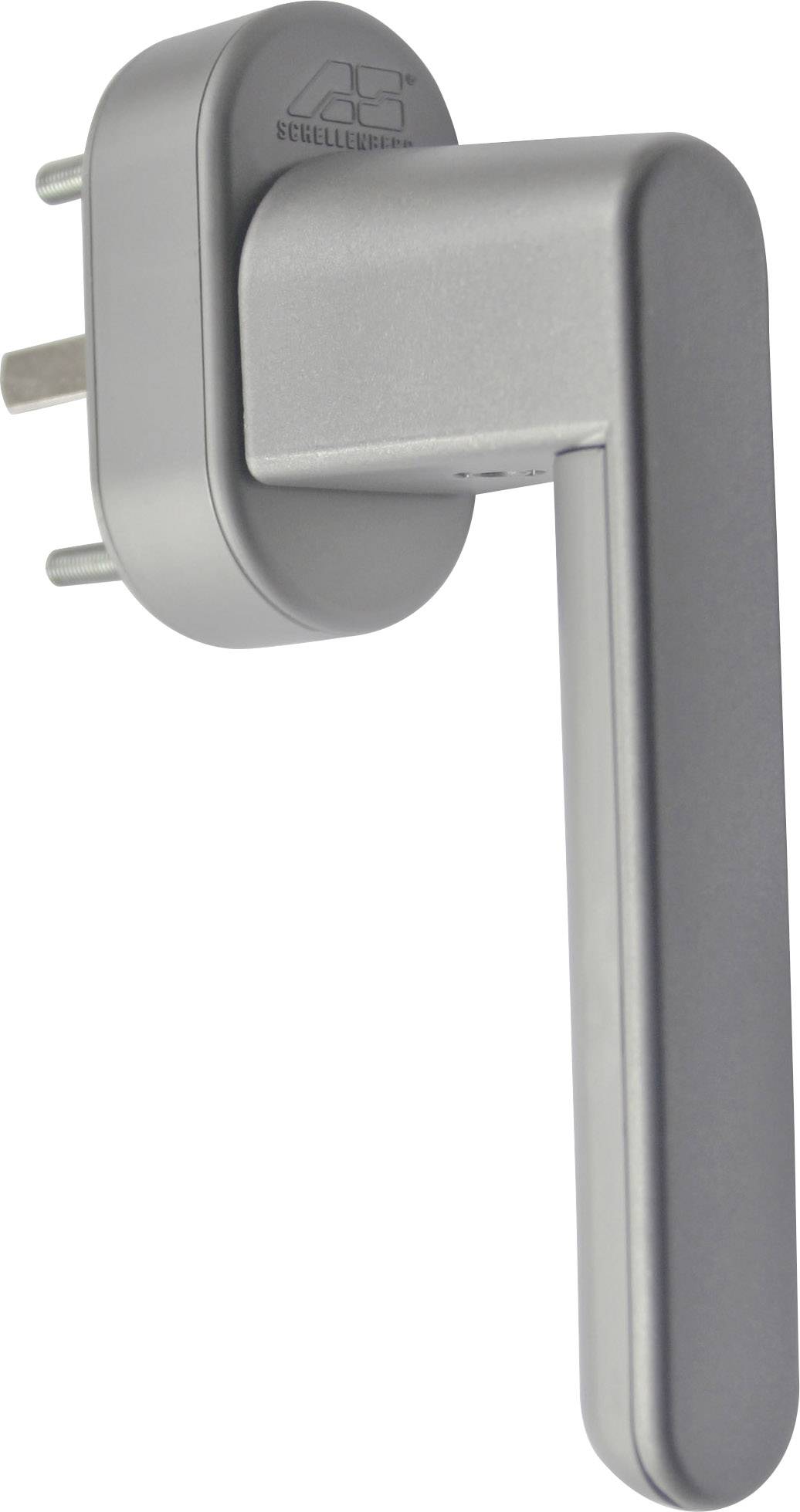 Schellenberg Fenstergriff mit Alarm Silber 115 dB 46509 37 mm