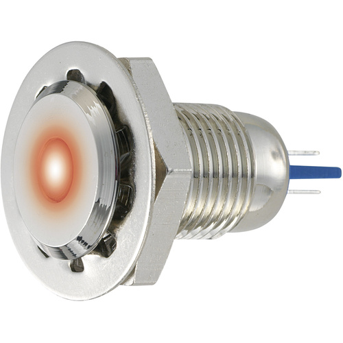 TRU Components 149492 LED-Signalleuchte Rot 12 V/DC, 12 V/AC