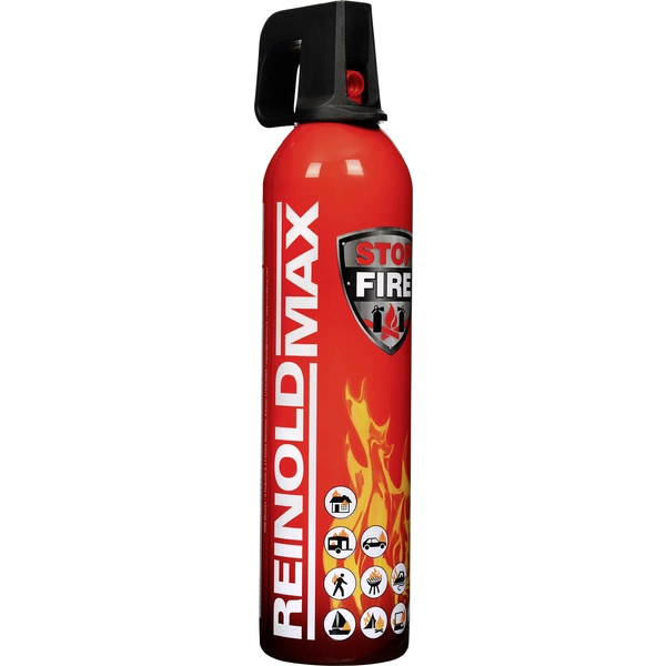 Reinold Max 044023 ReinoldMax StopFire 750ml Feuerlöschspray Pkw, SUV, Wohnmobile, Quad, Van, Freizeit, Lkw (Ø x H) 72mm x 315mm Reinold Max 044023 ReinoldMax StopFire 750ml Feuerlöschspray Pkw, SUV, Wohnmobile, Quad, Van, Freizeit, Lkw (Ø x H) 72mm x 315mm