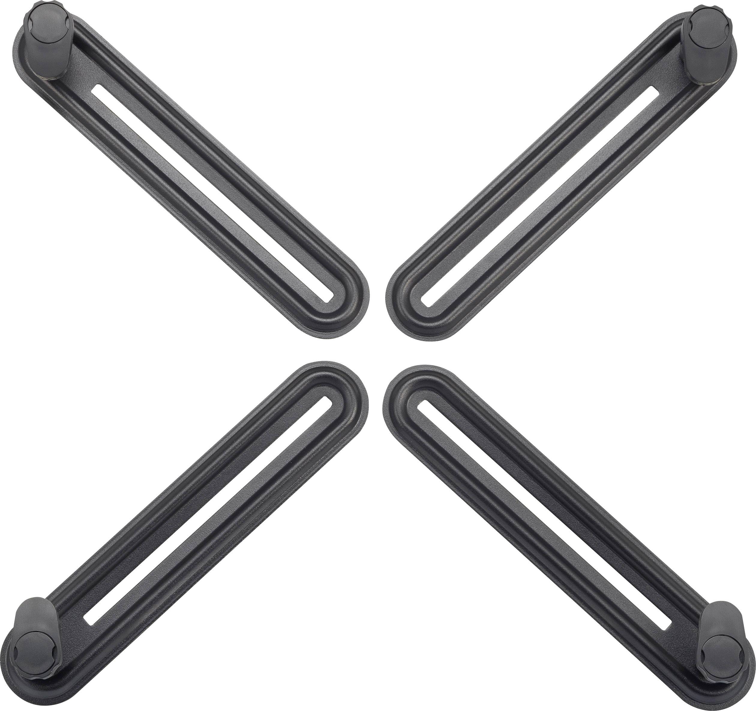 SpeaKa Professional VESA-Adapter Passend für Serie (Halter): Universal Schwarz