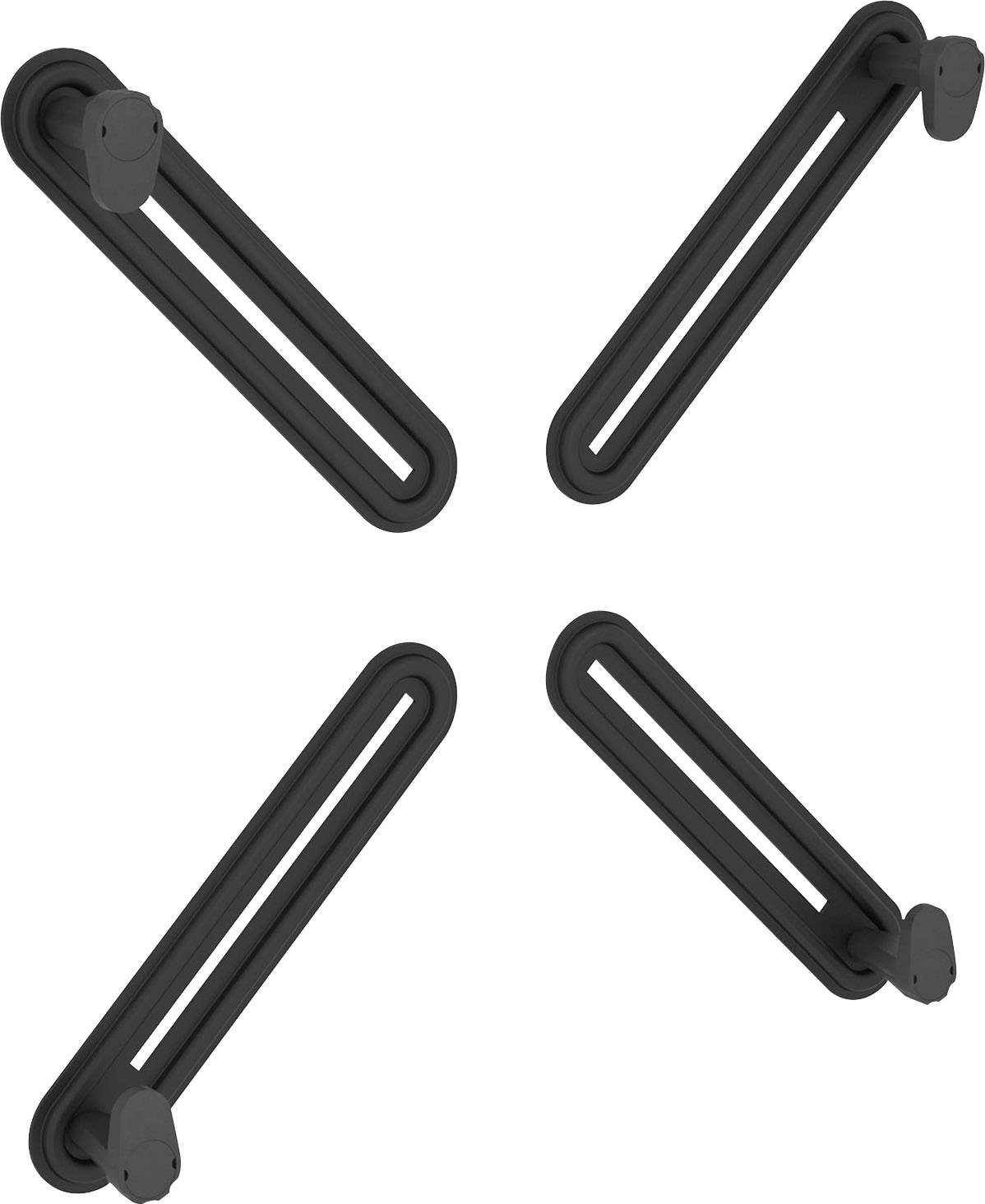 SpeaKa Professional VESA-Adapter Passend für Serie (Halter): Universal Schwarz