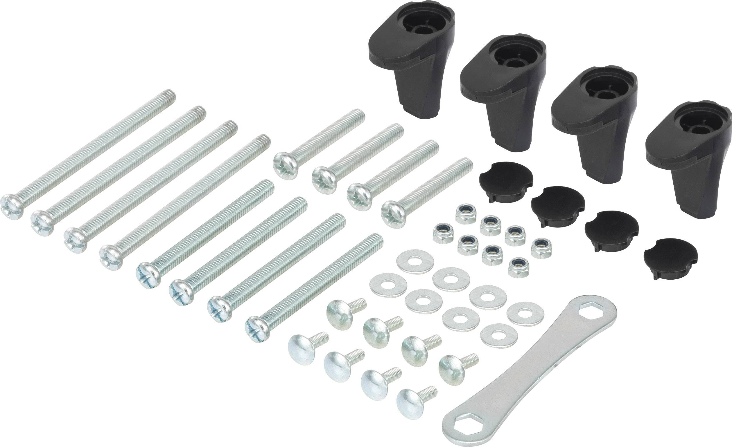 SpeaKa Professional VESA-Adapter Passend für Serie (Halter): Universal Schwarz