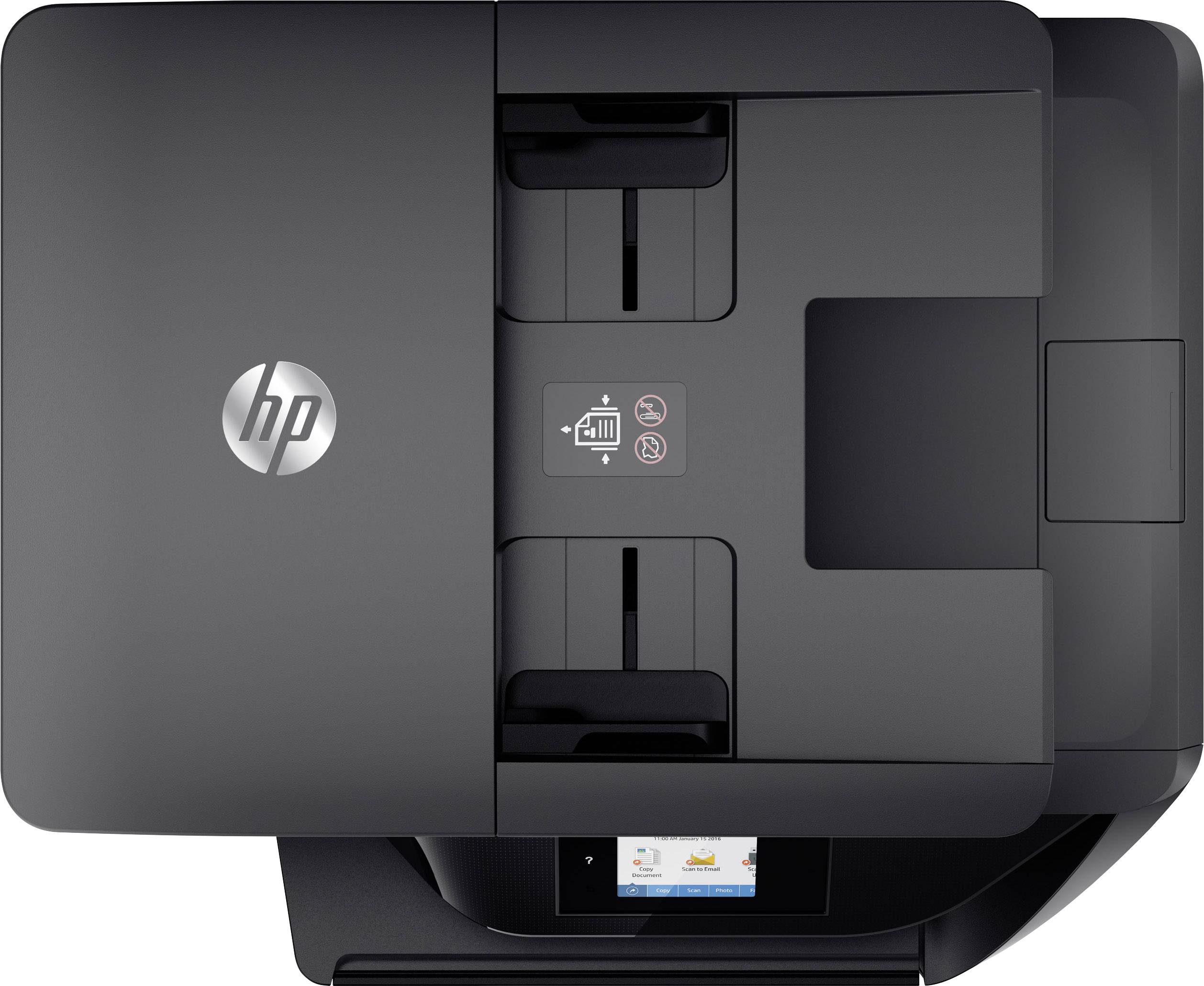 HP OfficeJet Pro 6970 All-in-One Farb Tintenstrahl Multifunktionsdrucker A4 Drucker, Scanner, Kopierer, Fax LAN, WLAN, Duplex