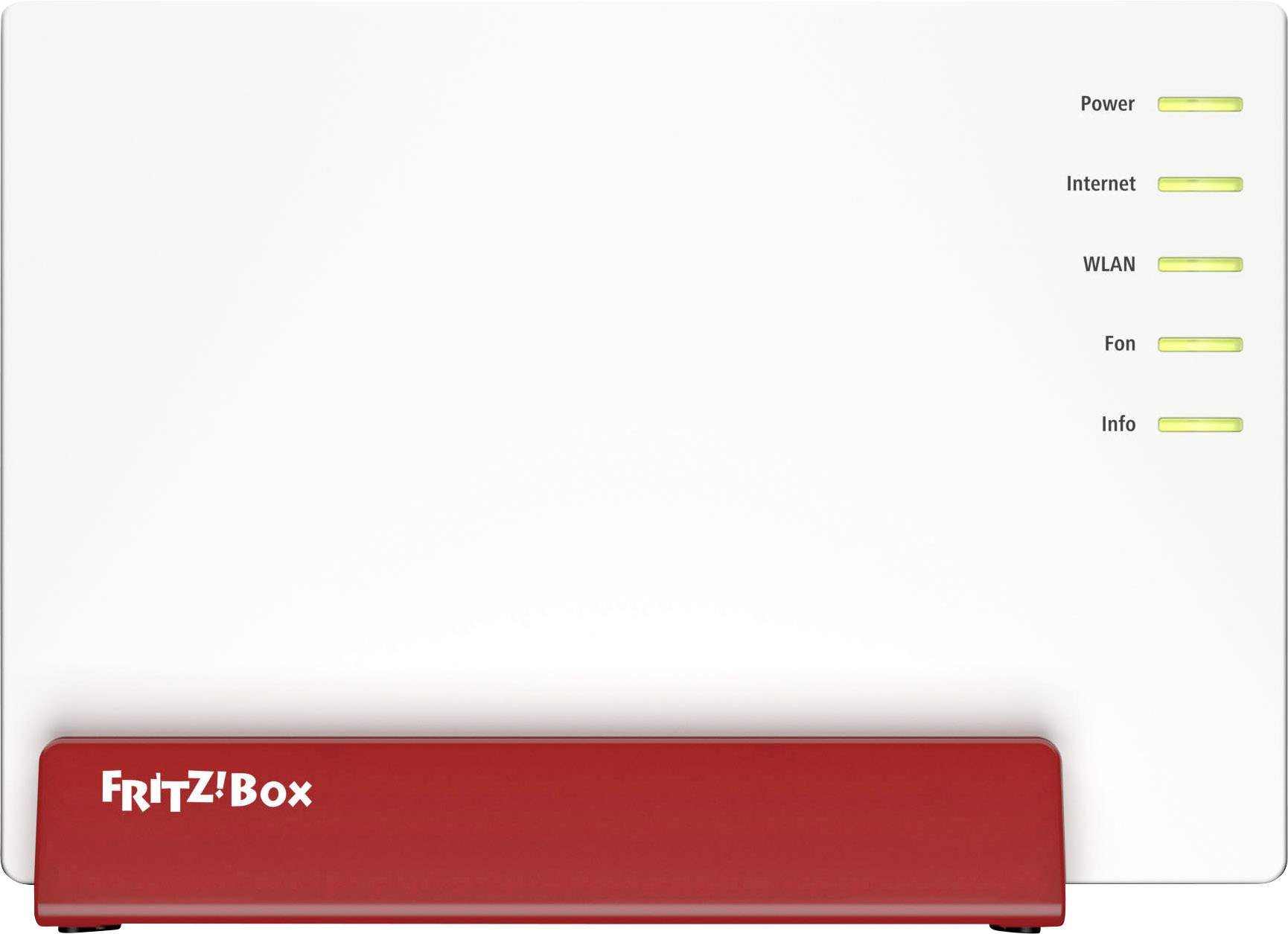 Fritz! FRITZ!Box 7580 WLAN Router mit Modem Integriertes Modem: VDSL, ADSL 2.4 GHz, 5 GHz 2.5 GBit/s