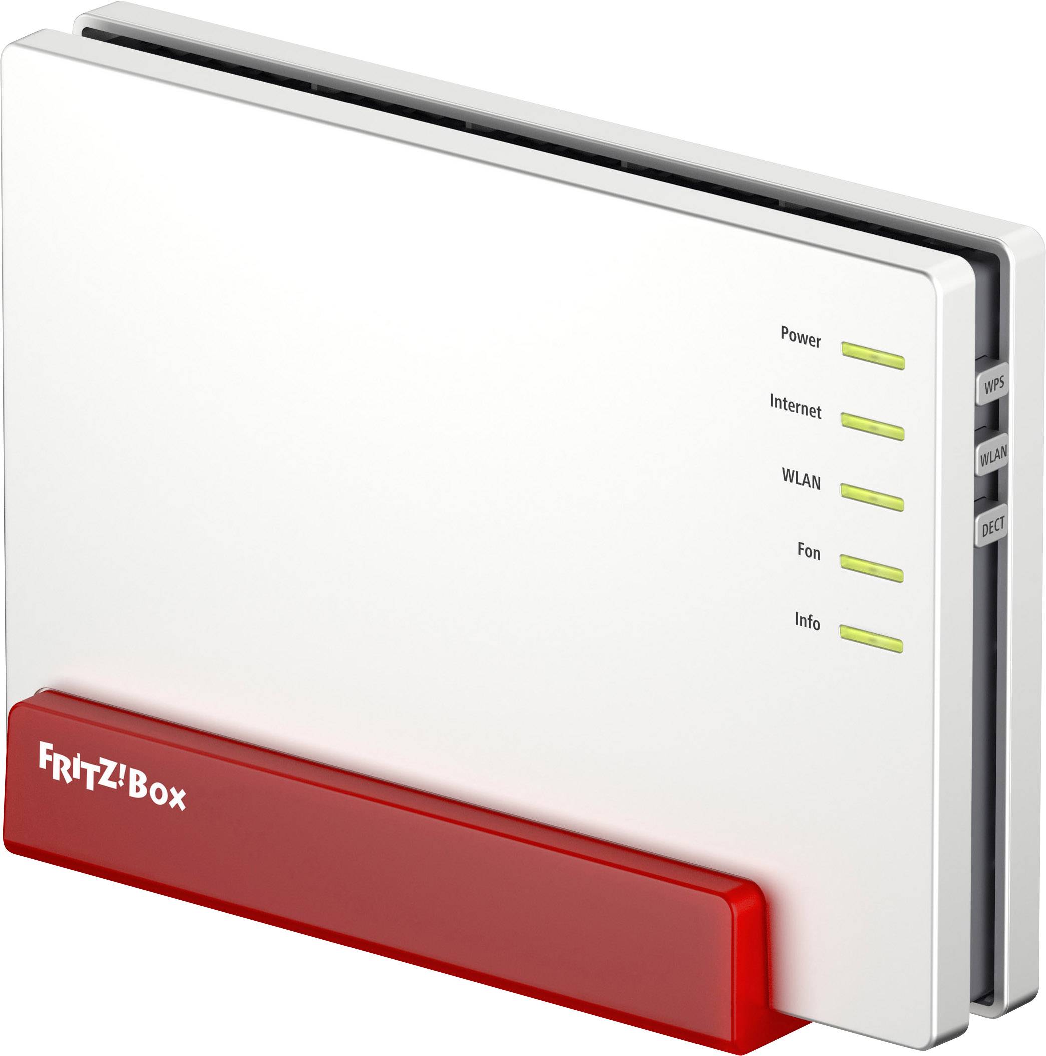 FRITZ! FRITZ!Box 7580 WLAN Router mit Modem Integriertes Modem: VDSL, ADSL 2.4 GHz, 5 GHz 2.5 GBit/s