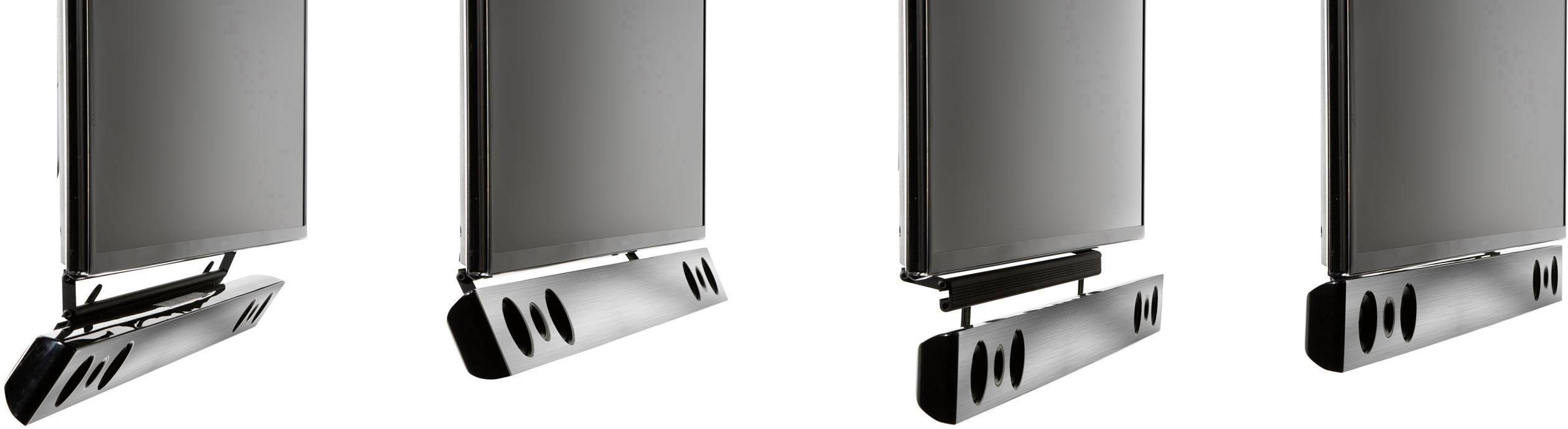 VCM Morgenthaler SB100 Soundbar-Halterung Silber 1St.