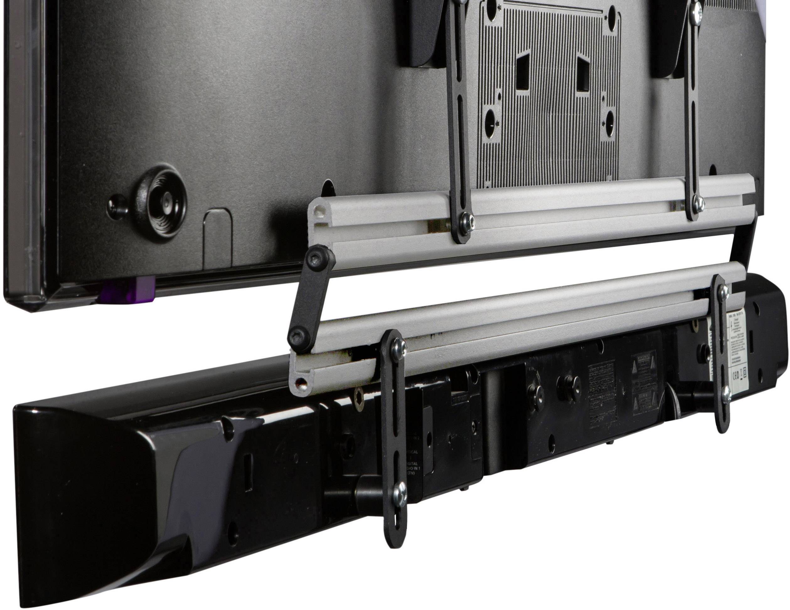 VCM Morgenthaler SB100 Soundbar-Halterung Silber 1St.