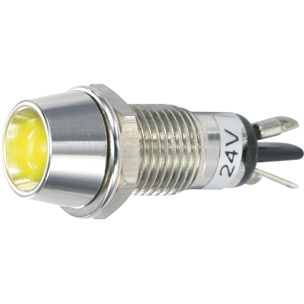 TRU Components TC-R9-115L 24 V YELLOW LED-Signalleuchte Gelb 24 V/DC