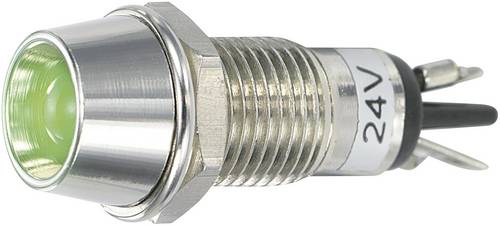 TRU Components TC-R9-115L 24 V GREEN LED-Signalleuchte Grün 24 V/DC