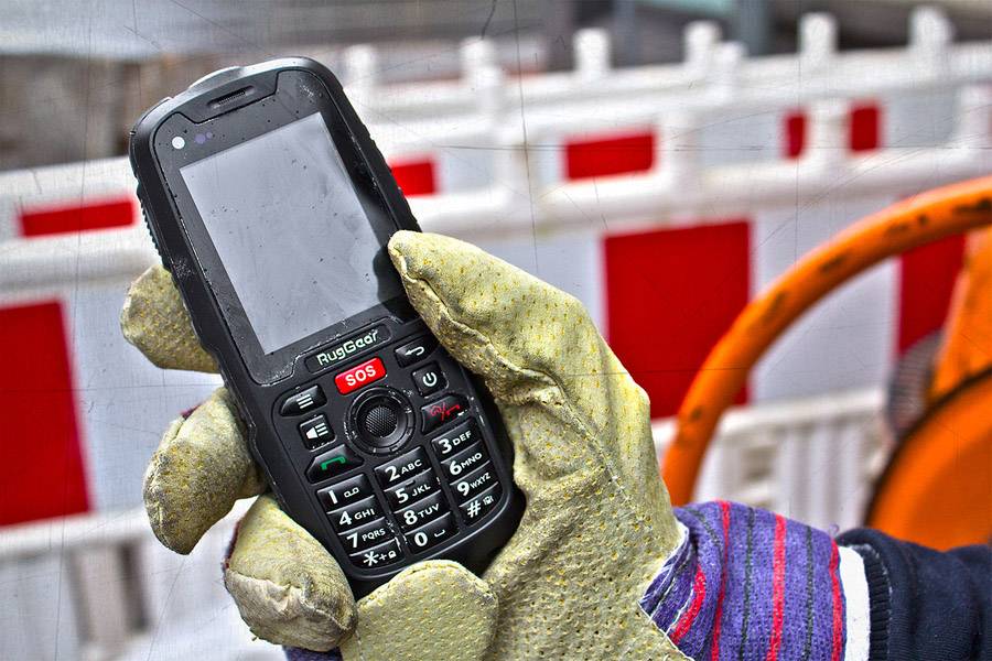 RugGear RG310 Outdoor-Handy Schwarz