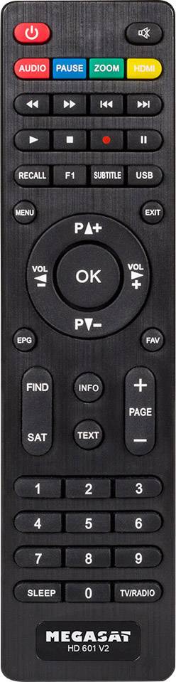 MegaSat HD 601 V3 HD-SAT-Receiver Einkabeltauglich