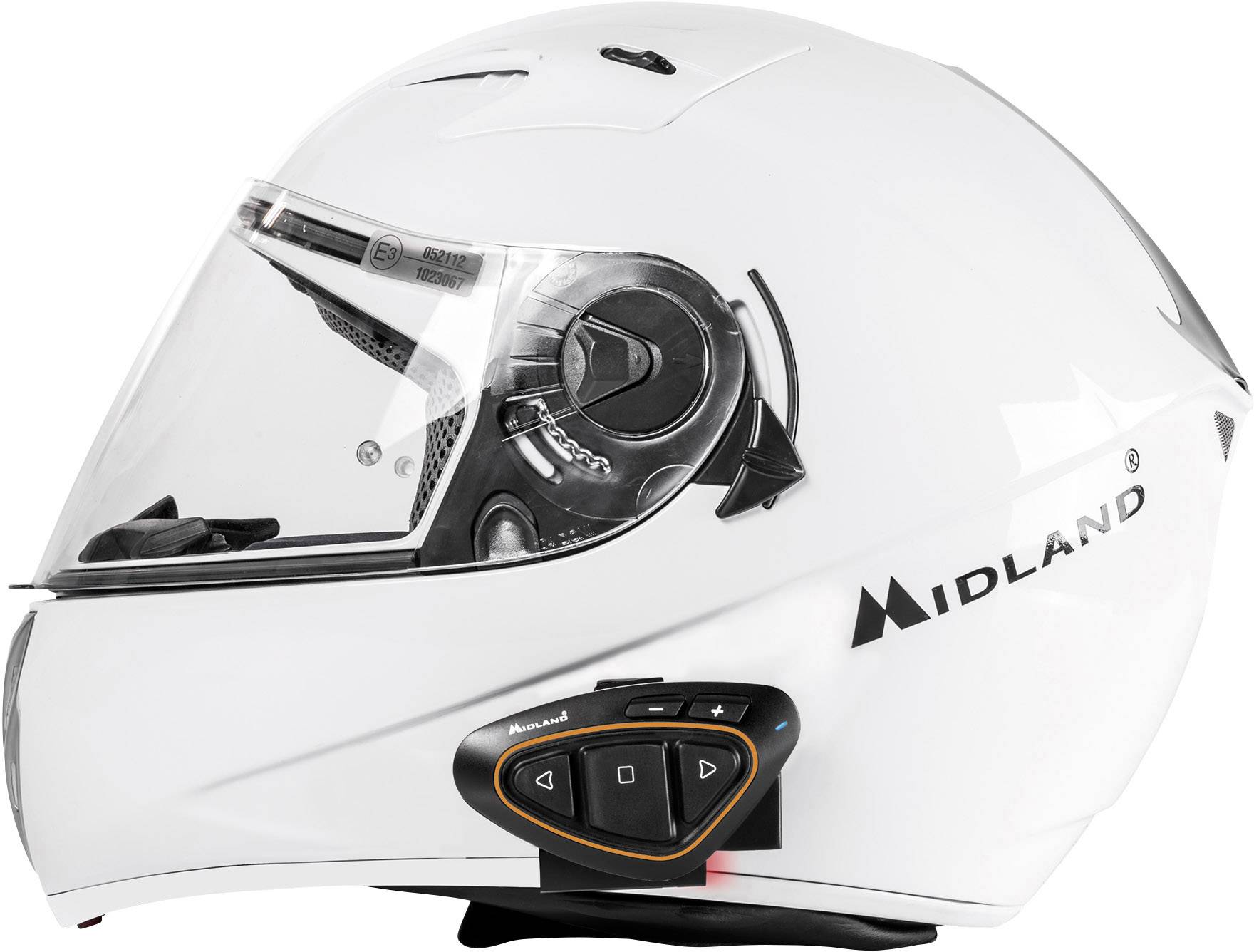 Midland C1230.01 BTX1 Pro Twin Motorrad-Gegensprechanlage Passend für (Helmtyp) alle Helmtypen