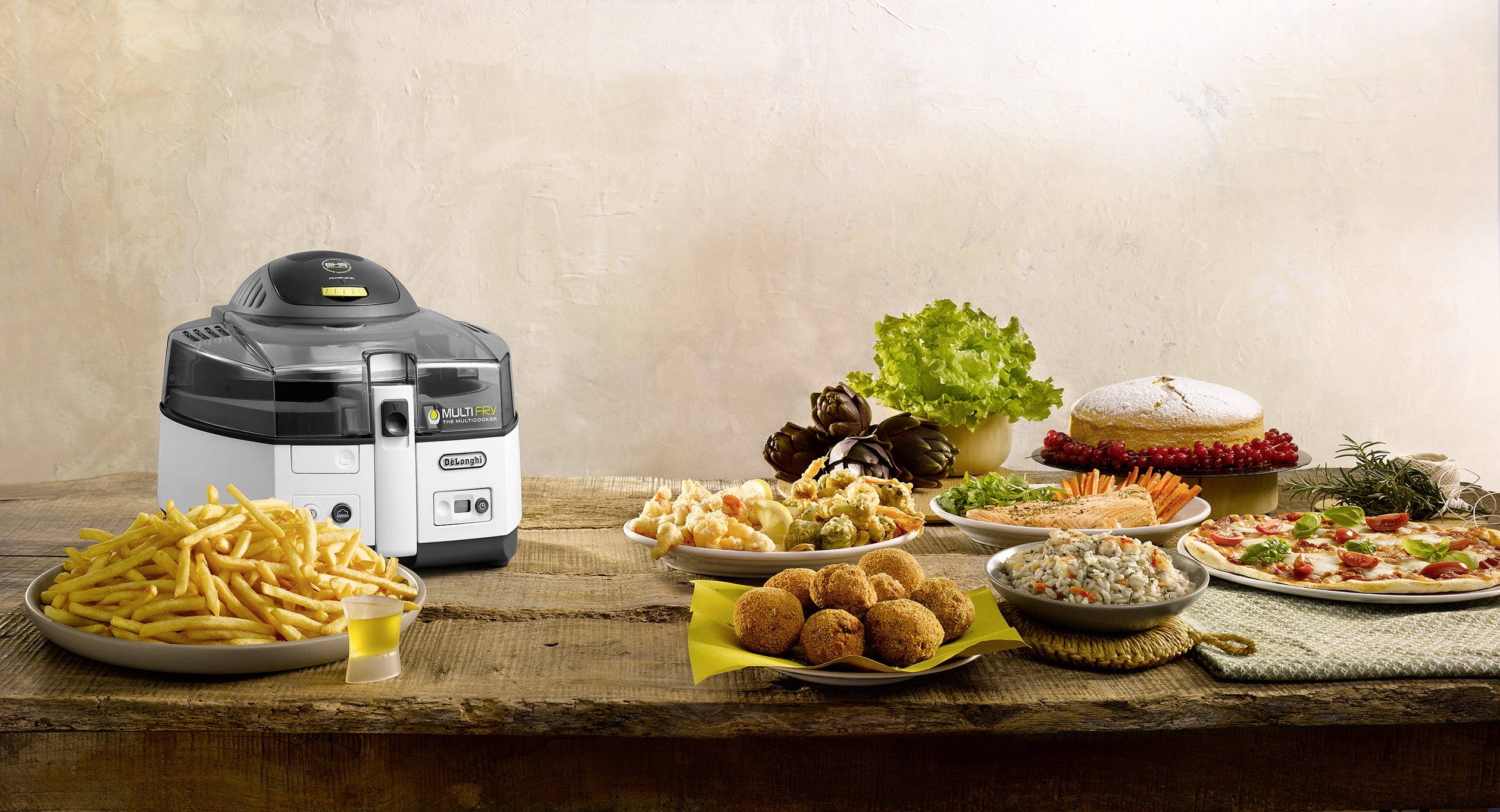 DeLonghi FH1163/1 Heißluft-Fritteuse 1.5 kg 1600 W Schwarz, Weiß