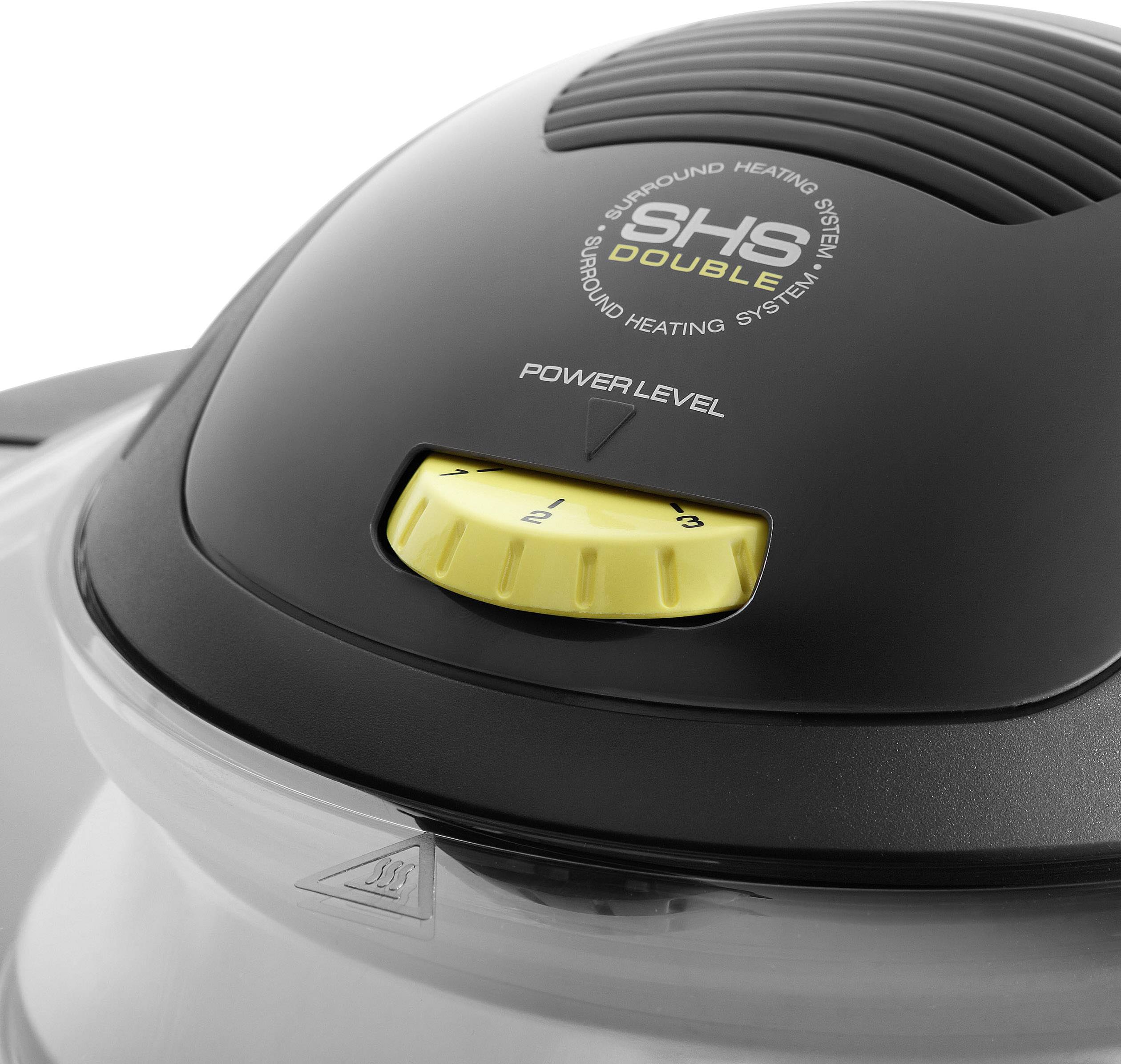 DeLonghi FH1163/1 Heißluft-Fritteuse 1.5 kg 1600 W Schwarz, Weiß