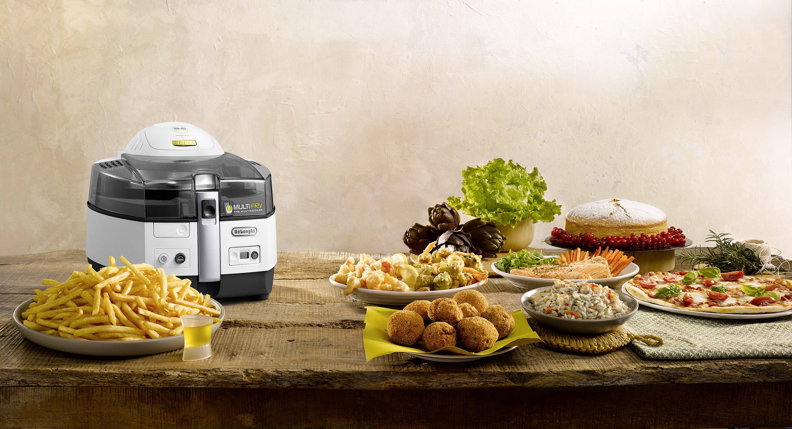 DeLonghi FH1363/1 Heißluft-Fritteuse 1.7 kg 1600 W Schwarz, Weiß