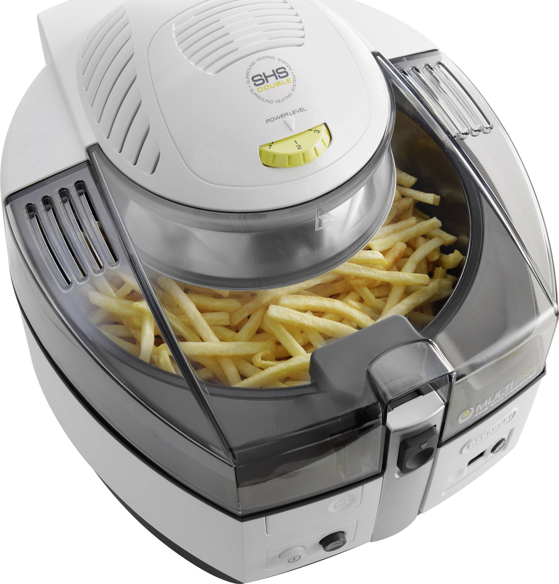 DeLonghi FH1363/1 Heißluft-Fritteuse 1.7 kg 1600 W Schwarz, Weiß