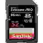 SanDisk Extreme PRO® SDHC-Karte 32 GB Class 10, UHS-I, UHS-Class 3, v30 Video Speed Class