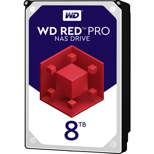 Western Digital WD Red™ Pro 8TB Interne Festplatte 8.9cm (3.5 Zoll) SATA 6 Gb/s WD8003FFBX Bulk