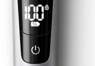 Philips OneBlade Pro Bartschneider abwaschbar Silber, Schwarz