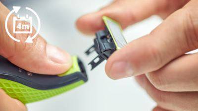 Philips OneBlade Rasierklingen Schwarz 2 St.