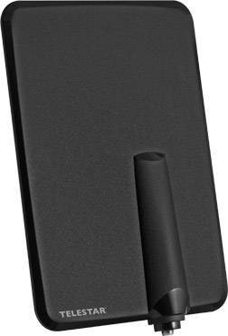 Telestar Antenna 14 LTE Aktive DVB-T/T2 Flachantenne Außenbereich Verstärkung: 45 dB Schwarz