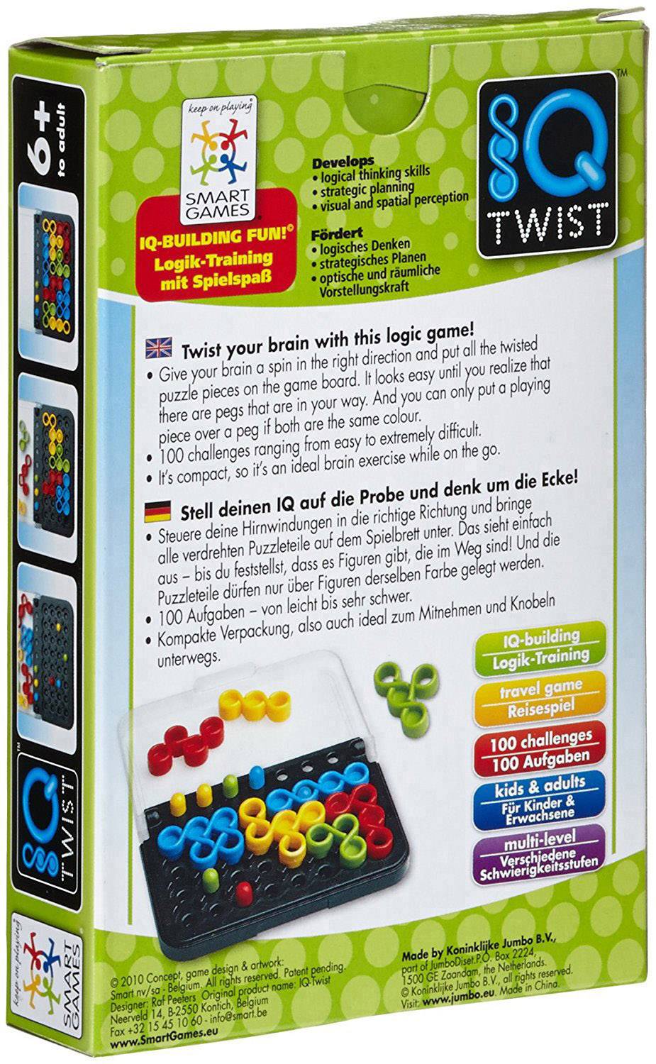 Vedes smart Games IQ Twist SG 488 Anzahl Spieler (max.): 1